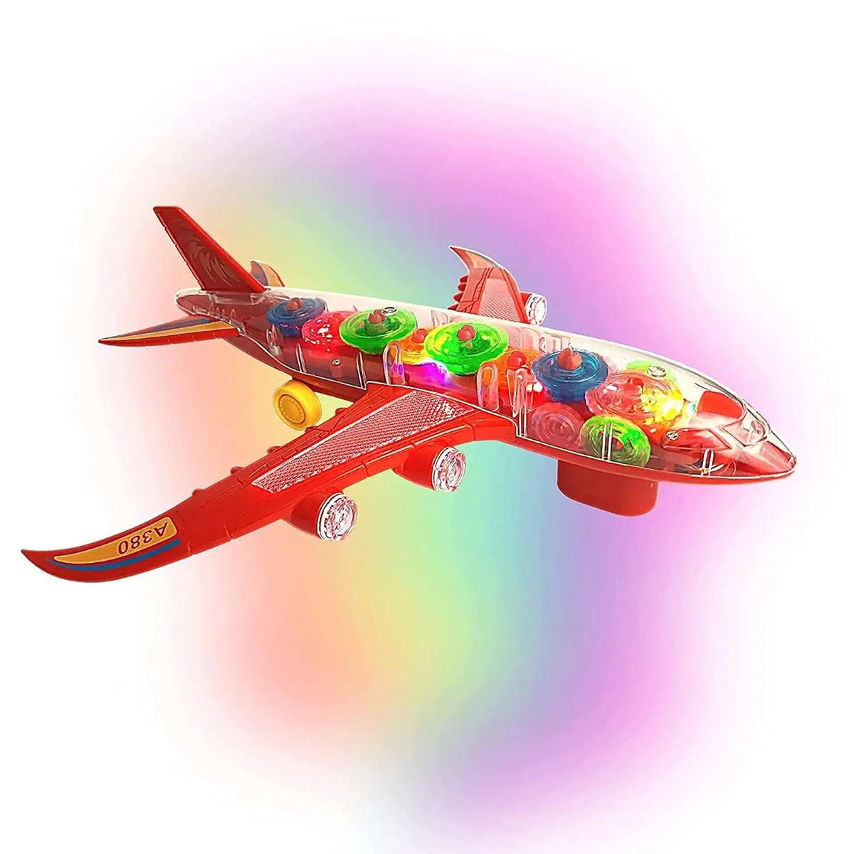 New Trending Transparent Gear Plane Toy –