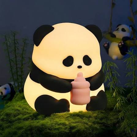 mini panda lamp